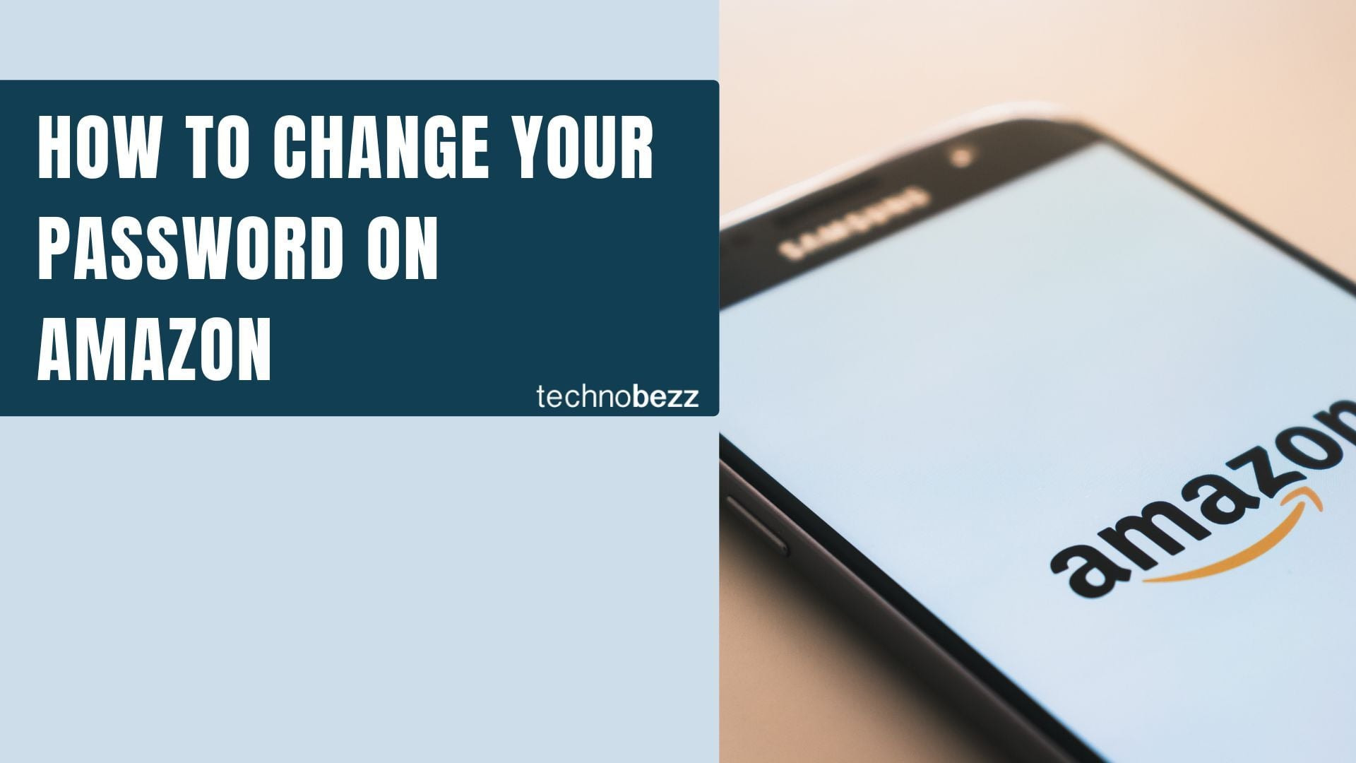 How to Change Your Password on Amazon