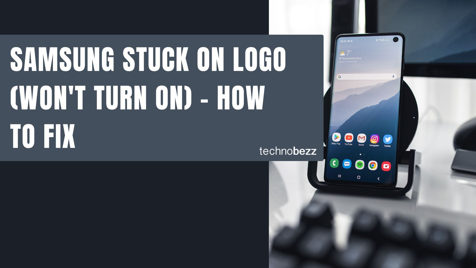 Fix Android Won't Turn On Or Stuck on Samsung Logo Screen