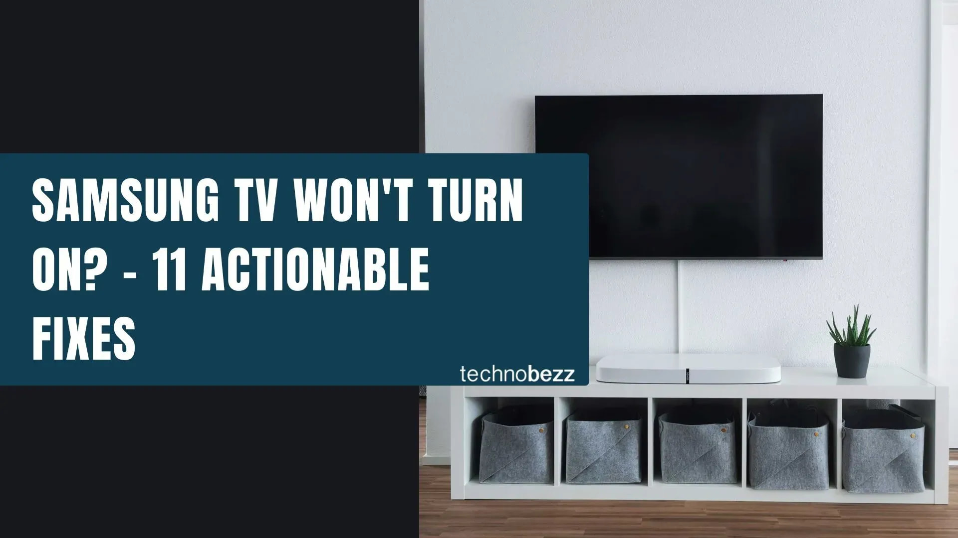 How to Fix a Samsung TV That Won't Turn On
