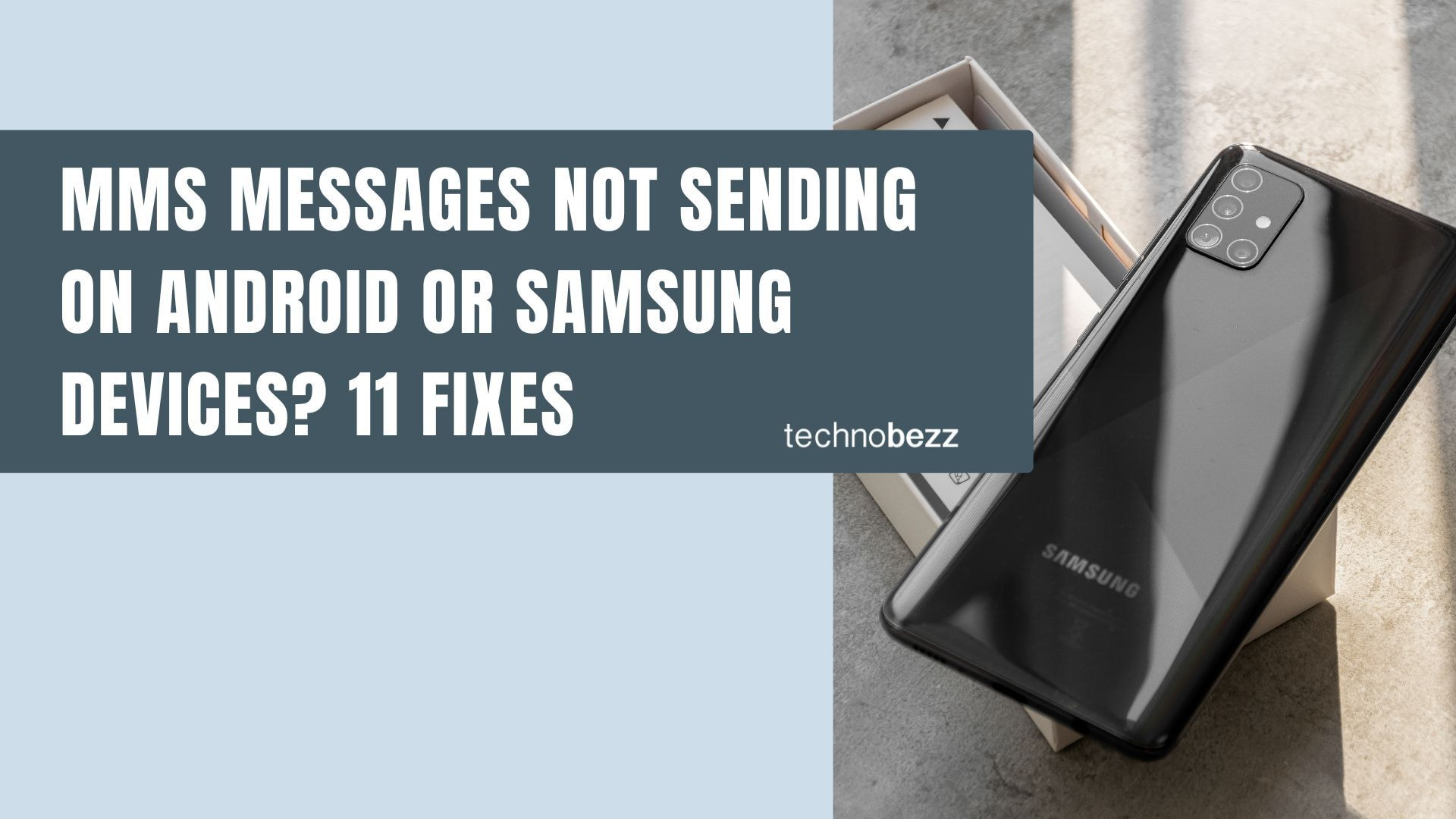 Fix MMS Messages Not Sending on Android or Samsung Devices