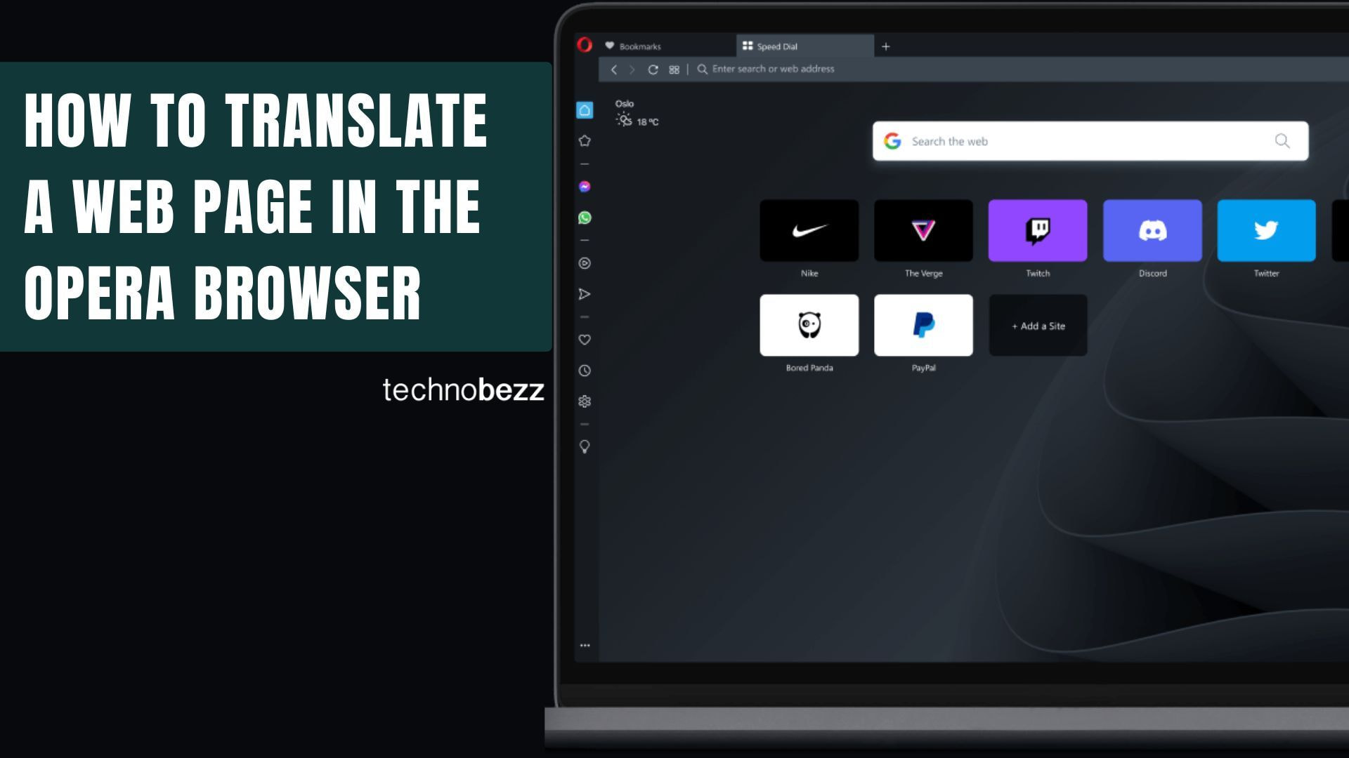 How To Translate A Web Page In The Opera Browser