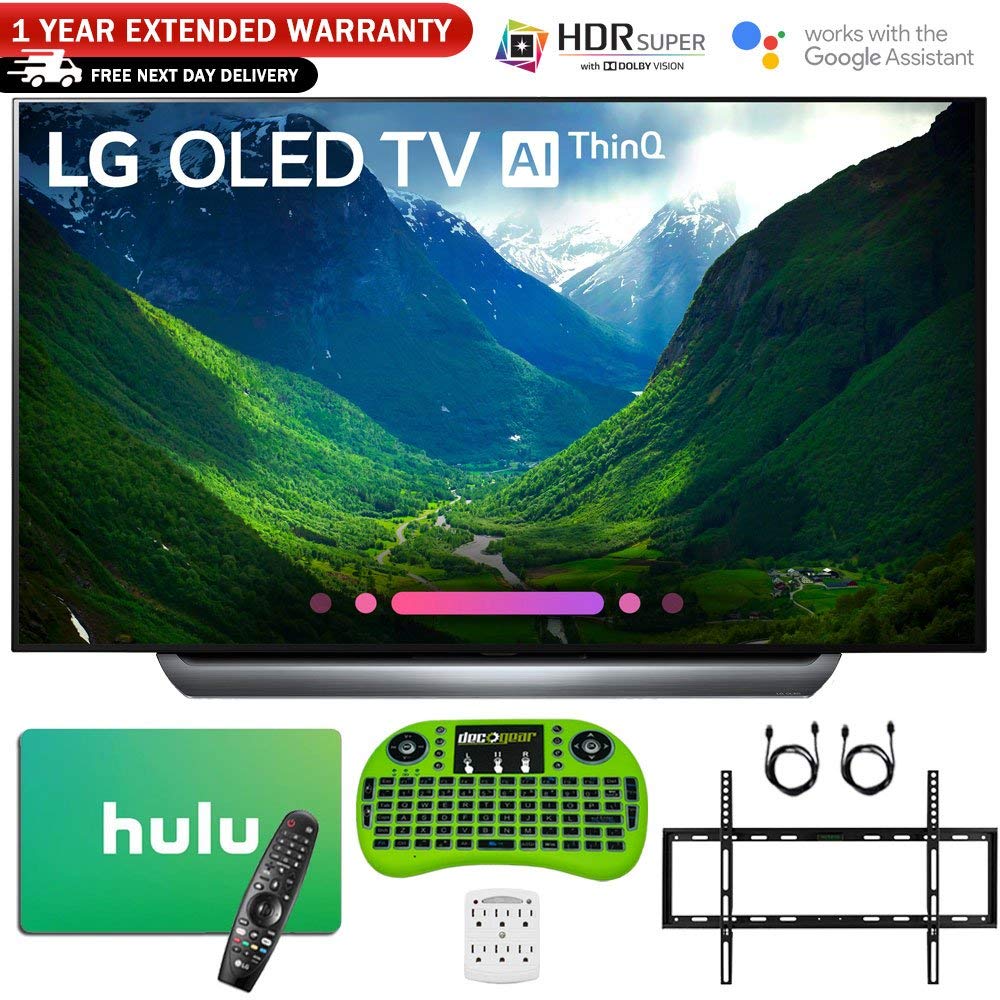 LG C8 OLED 4K HDR AI Smart TV (2018), 65 inci