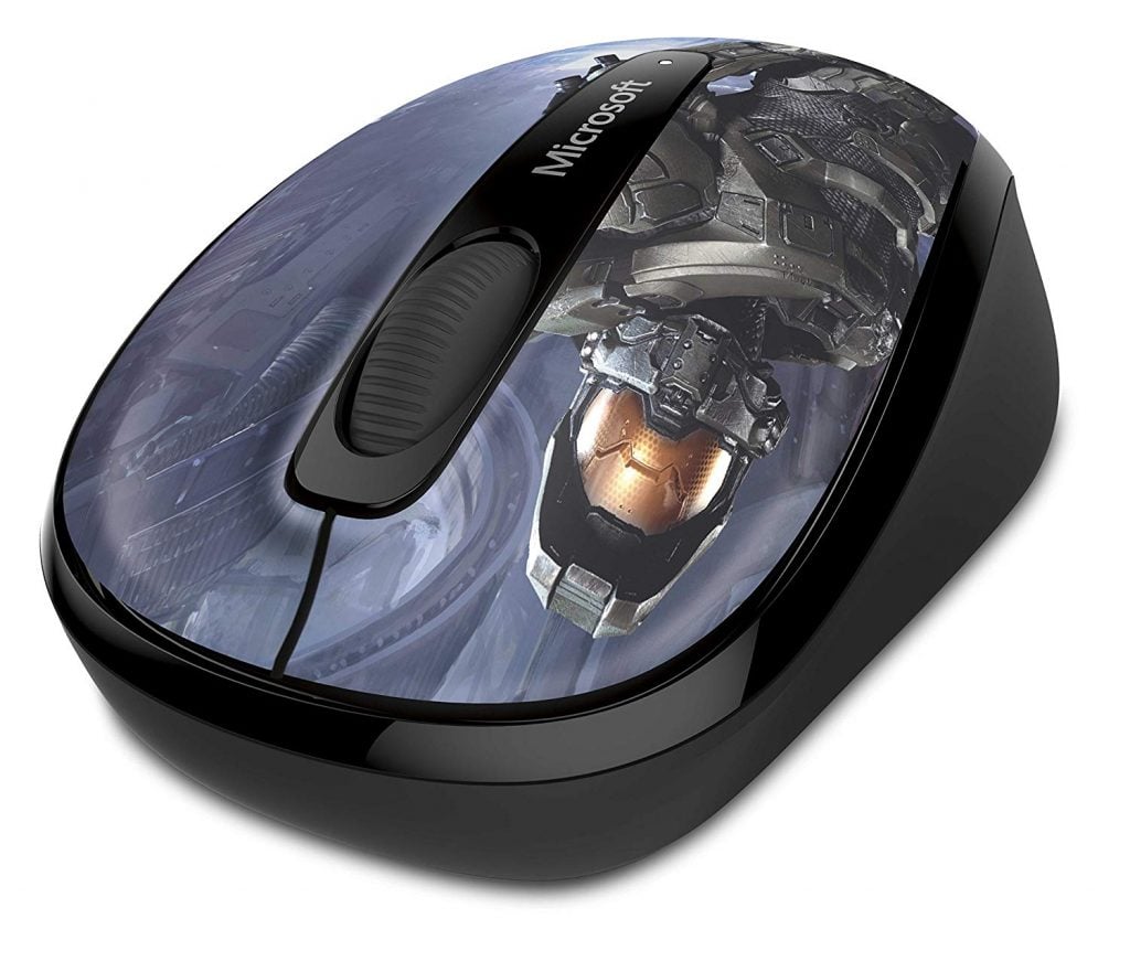 Mouse inalámbrico móvil de Microsoft 3500 Halo Edition