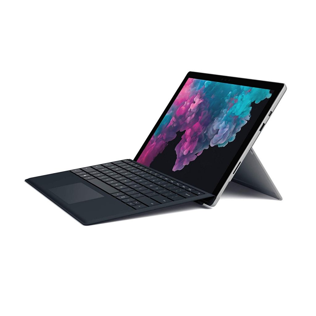 Microsoft Surface Pro 6 (ensemble de couvertures de type de surface noire)