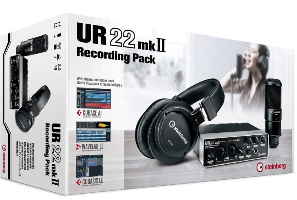 Steinberg UR22 MKII RP Recording Pack