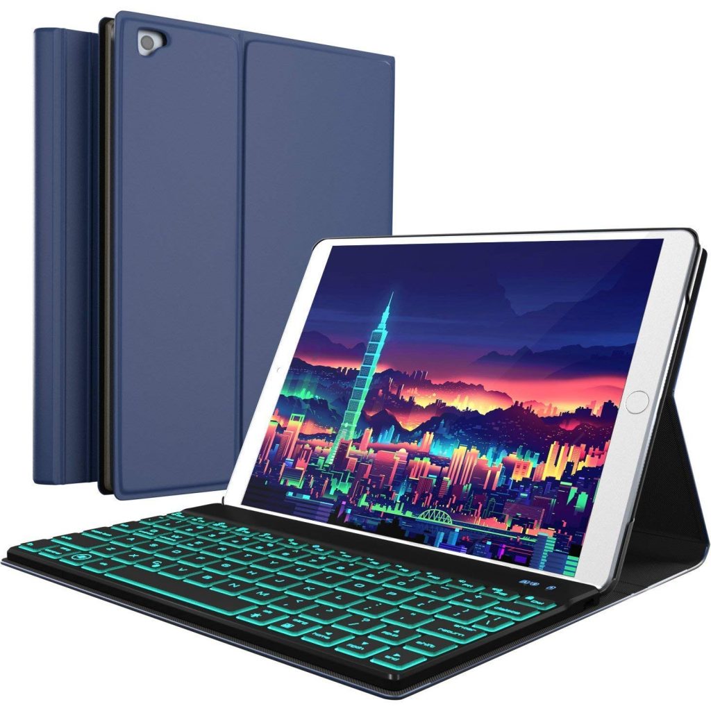 Yekbee iPad Keyboard Case pour les nouveaux modèles 