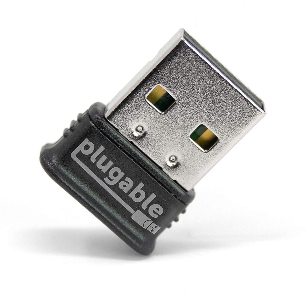 Microadaptador USB Bluetooth 4.0 de bajo consumo enchufable