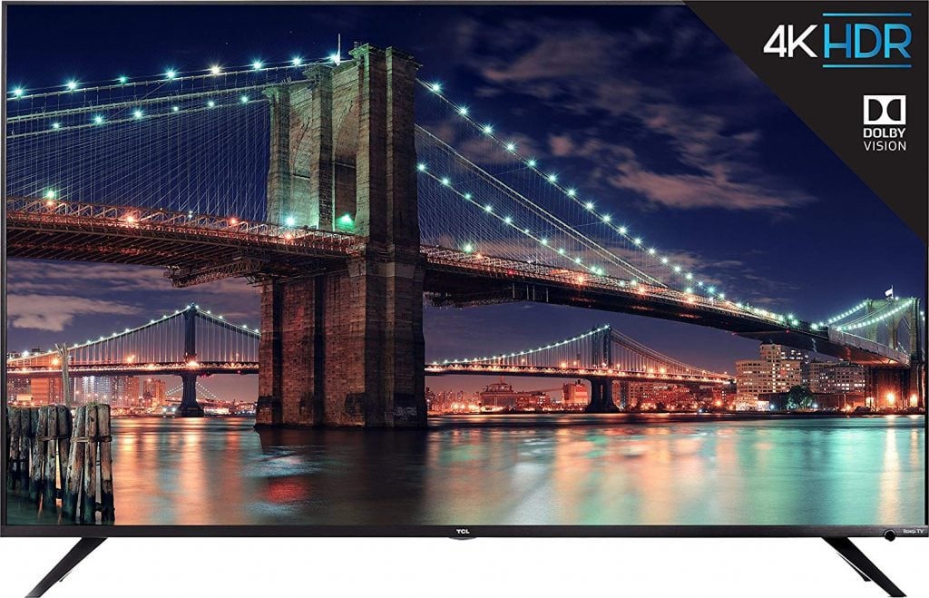 TCL 55R617 4K Ultra HD Roku Smart LED-Fernseher, 55 Zoll