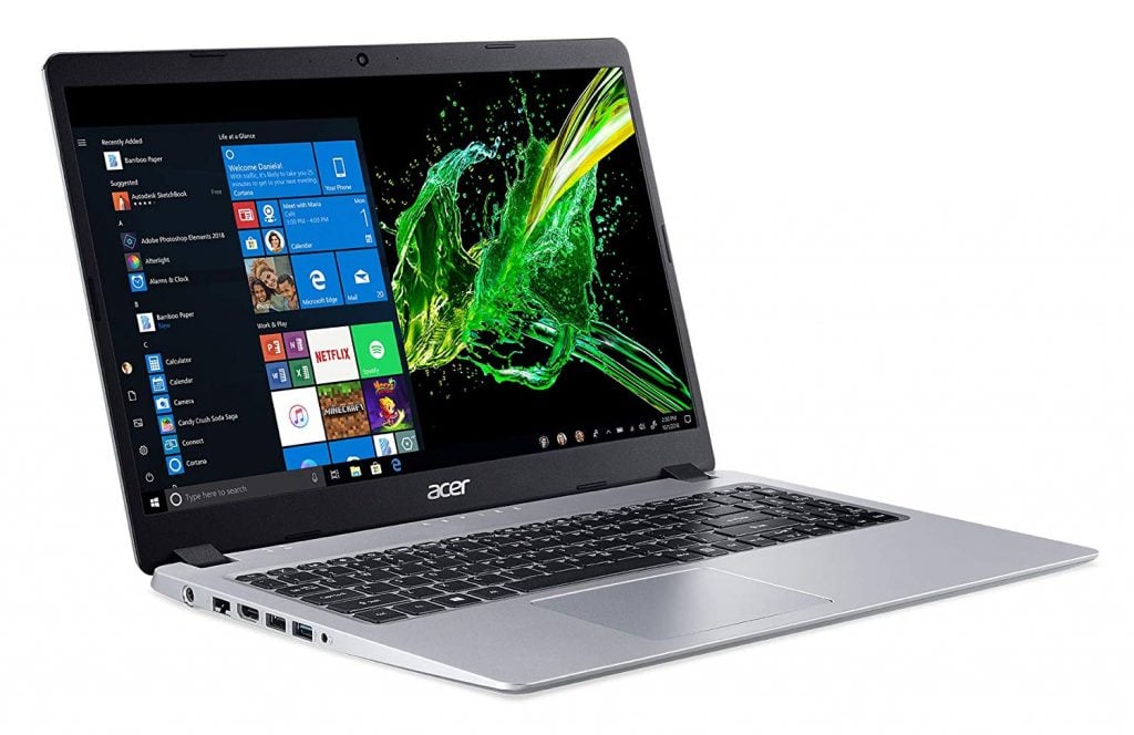 Acer Aspire 5 Slim Laptop with 15.6-inch HD screen