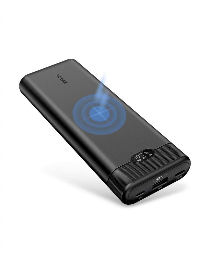 AideaZID1002 Wireless Charging Power Bank