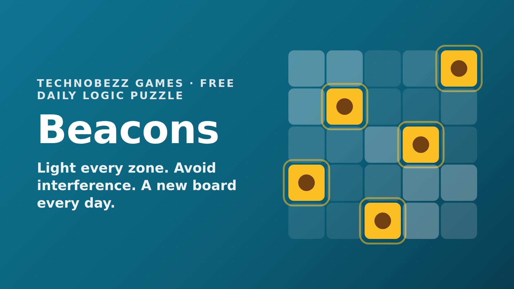 Beacons Daily Logic Puzzle